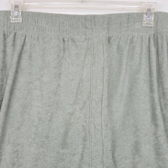 A New Day Green Terry Cloth Casual Lounge Shorts NWT NEW Size 2X - Picture 9 of 12